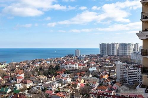 Видовая Квартира В Аркадии С Балконом Odesa Exterior foto